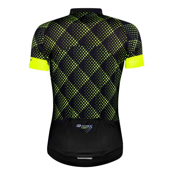 Tricou maneca scurta dama Force Vision, fluo