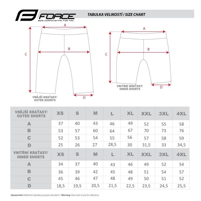 Pantaloni Force MTB-11 cu sub-pantaloni cu bazon Gri XS