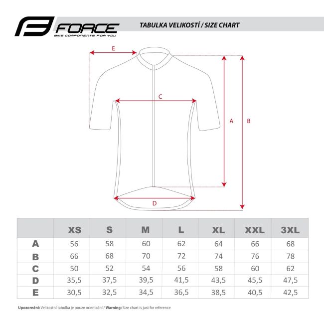 Tricou Force Best maneci scurte fluo/negru XS