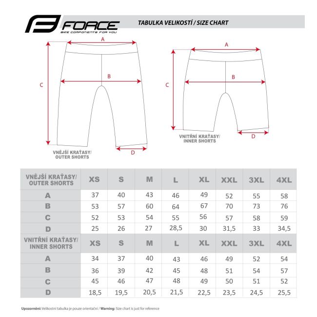 Pantaloni Force Downhill MTB cu sub-pantaloni cu bazon Negru/Gri M