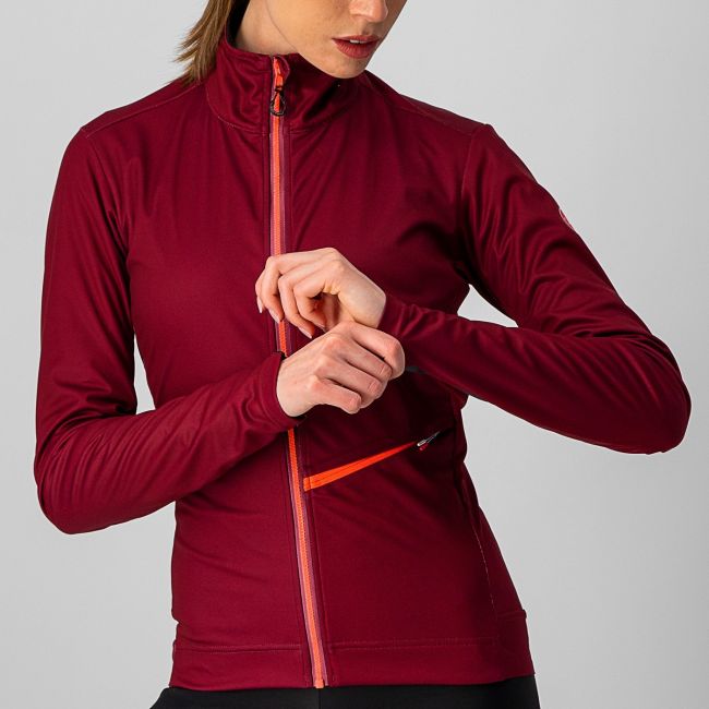 Jacheta Castelli Go W, de dama, Visiniu/Roz, S
