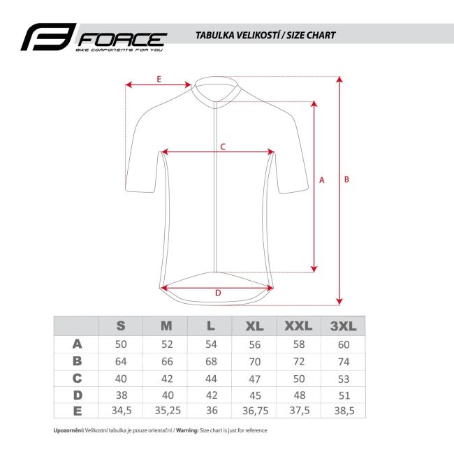 Tricou Force Charm maneci scurte fluo XXL