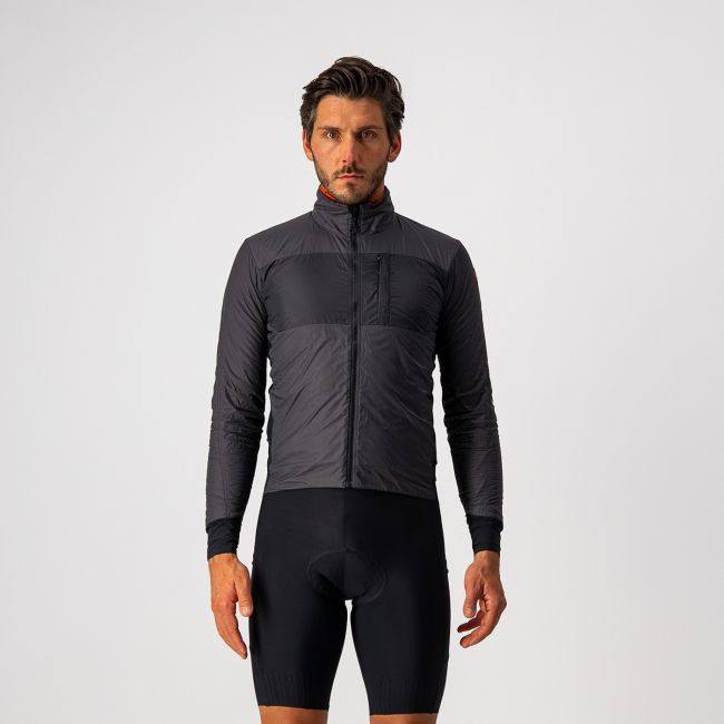Jacheta cu puf Castelli Unlimited Puffy, Antracit/Negru, L