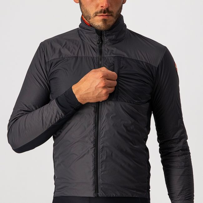 Jacheta cu puf Castelli Unlimited Puffy, Antracit/Negru, L
