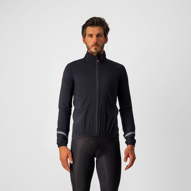 Jacheta de ploaie Castelli Emergency 2 Rain, Negru