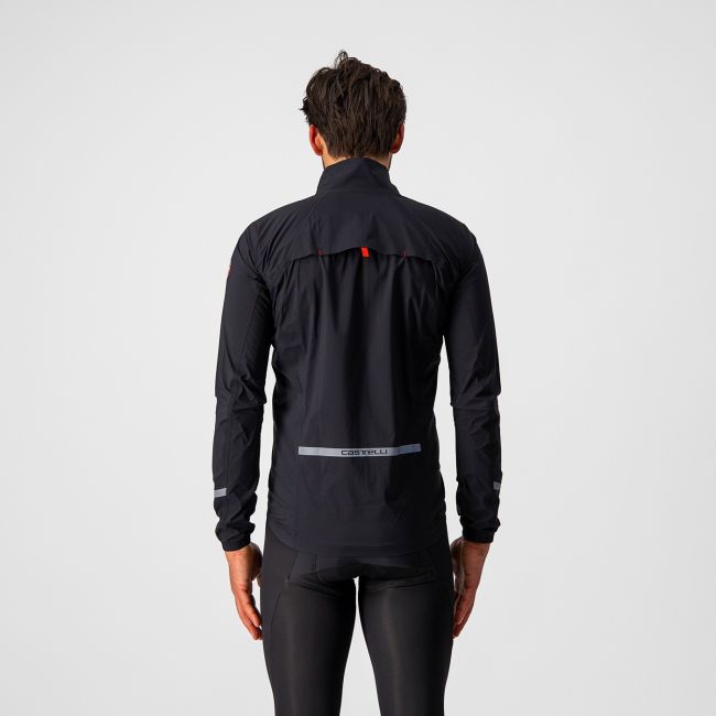 Jacheta de ploaie Castelli Emergency 2 Rain, Negru