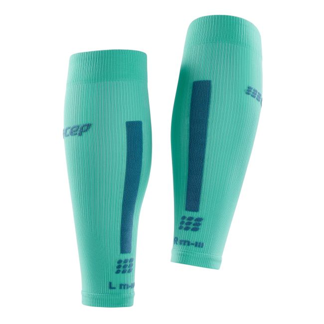 CEP - Compresie gamba femei Calf Sleeves 3.0 - verde menta gri