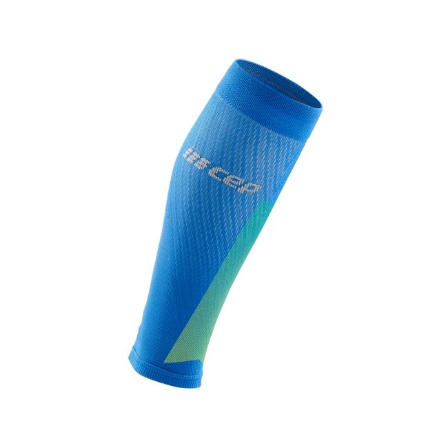 CEP - Compresie gamba femei Ultralight Calf Sleeves - albastru electric gri deschis