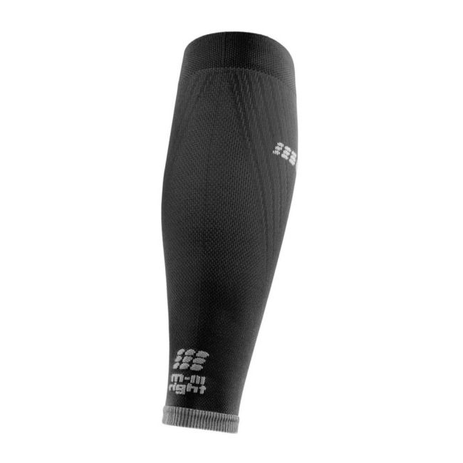CEP - Compresie gamba femei Ultralight Calf Sleeves - negru gri deschis