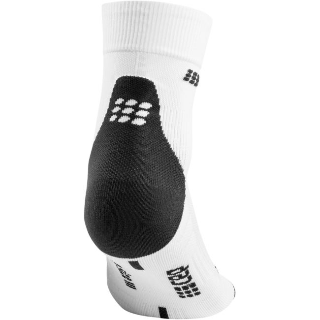 CEP - sosete scurte de compresie 16cm, pentru barbati Short Socks 3.0 - alb gri inchis