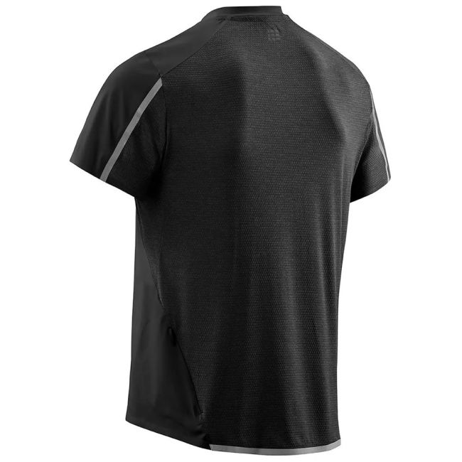 CEP - tricou alergare cu maneci scurte pentru barbati Run Shirt Short Sleeve - negru
