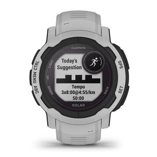 Garmin - Instinct 2 Solar smartwatch robust cu GPS - Mist Gray