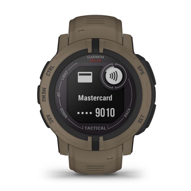 Garmin - Instinct 2 Solar smartwatch robust cu GPS - editie Tactical - Coyote Tan