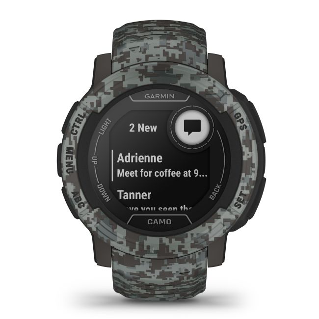 Garmin - Instinct 2 smartwatch robust cu GPS - editie Camo - Graphite Camo