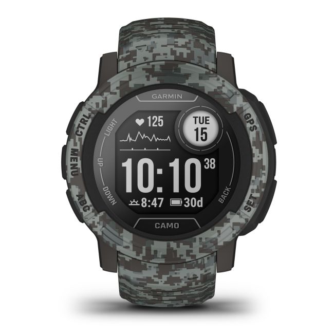 Garmin - Instinct 2 smartwatch robust cu GPS - editie Camo - Graphite Camo