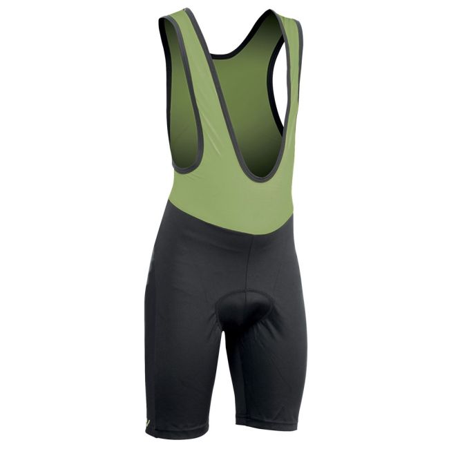 Northwave - pantaloni ciclism scurti cu bretele pentru copii Origin Junior bibshorts - negru verde