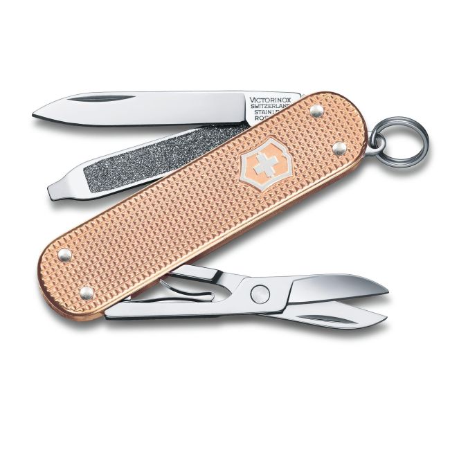Victorinox - briceag clasic gama Alox - portocaliu deschis piersică
