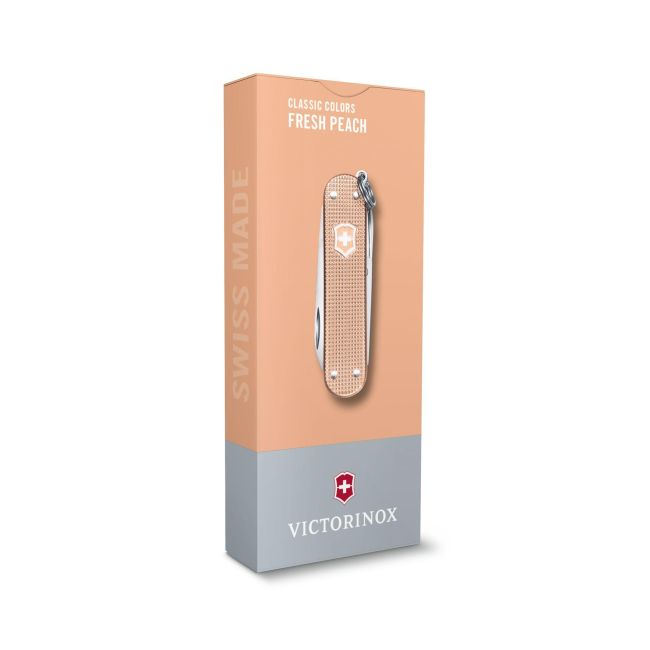 Victorinox - briceag clasic gama Alox - portocaliu deschis piersică