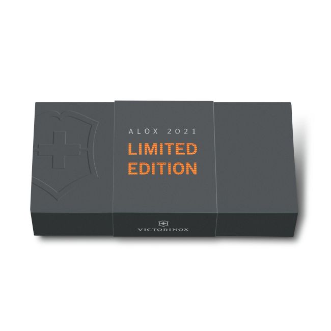 Victorinox - briceag clasic gama Alox Limited Edition 2021 - portocaliu