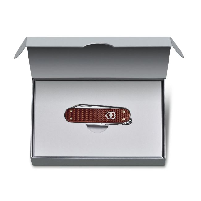 Victorinox - briceag clasic gama Precious Alox - maro