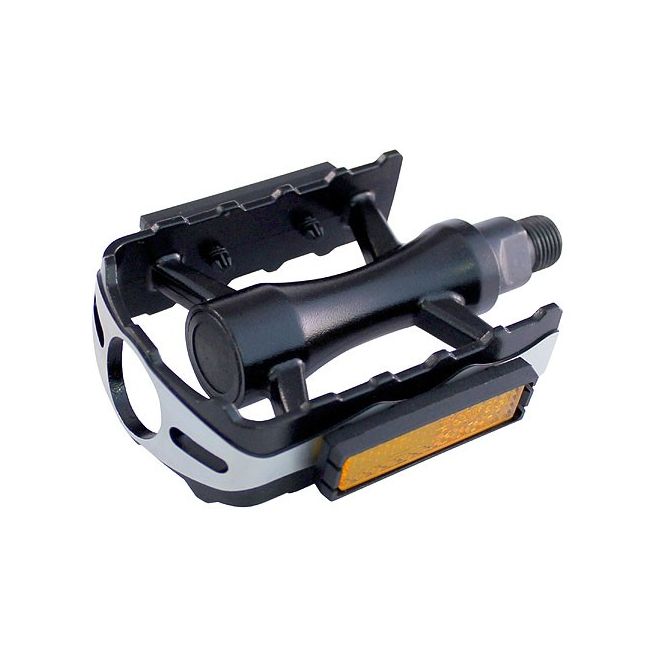 Pedale Union SP-610 1-piece aluminiu negre filet 9/16