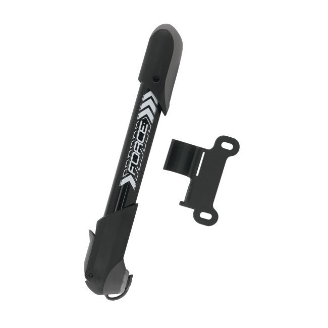 Pompa Force Sport Duo Teleskop aluminiu neagra