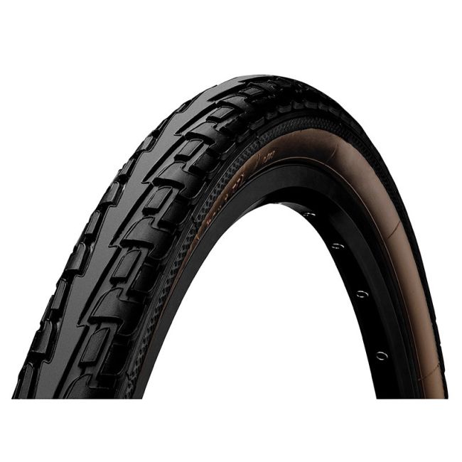 Anvelopa Continental Ride Tour Puncture-ProTection 47-622 (28x1.75) negru/maro