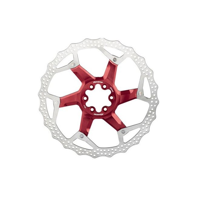 Disc frana Reverse Discrotor 203mm aluminiu/otel rosu