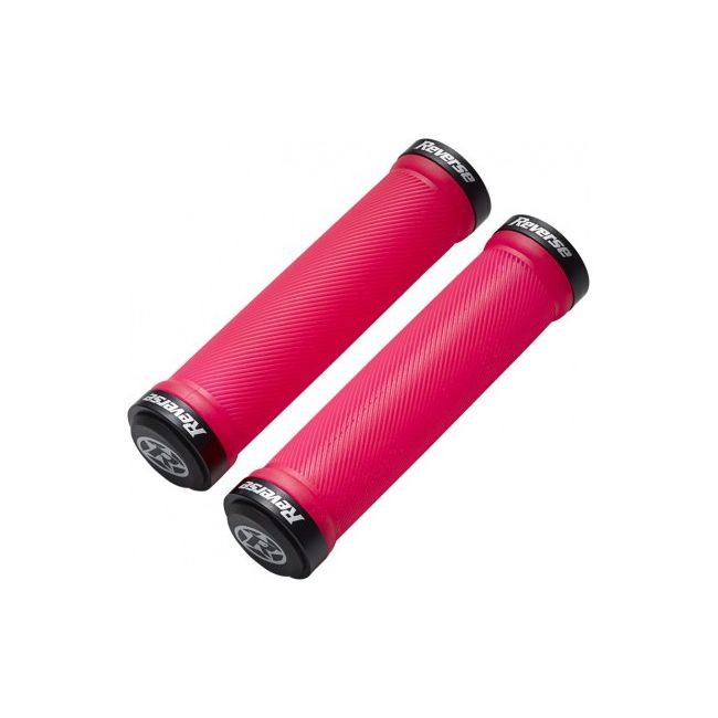 Mansoane Reverse Spin Lock-On 30 mm rosu/negru
