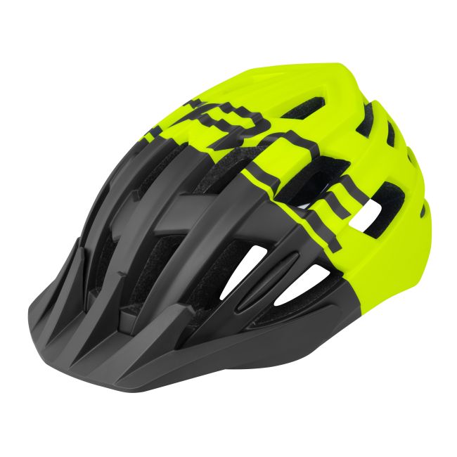 Casca Force Corella MTB negru/fluo L-XL (57-61 cm)