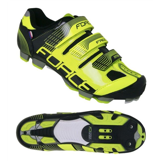 Pantofi Force Free MTB fluo/negru 39
