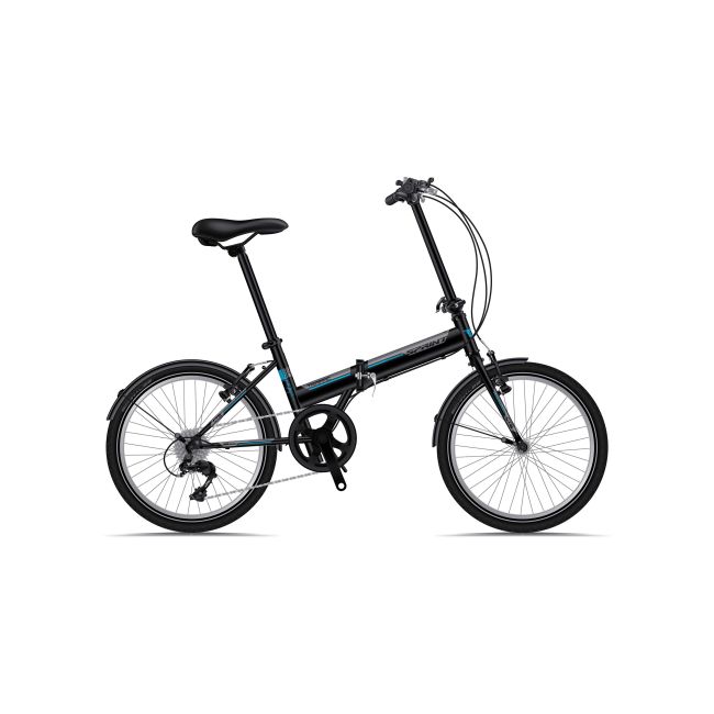 Bicicleta Sprint Traffic 20 Pliabila Negru Mat 2019