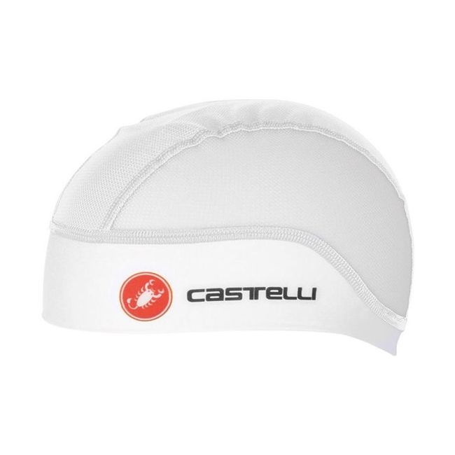 Castelli - caciula sub casca pentru vara - Summer Skullcap - alb