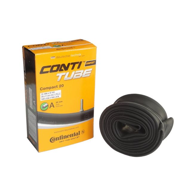 Camera bicicleta Continental Compact 20 slim S42 28-406-32-451