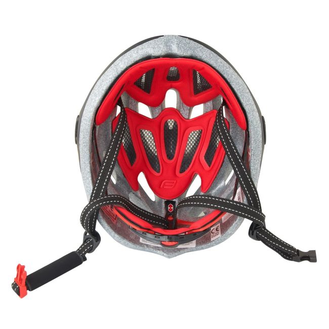 Casca Force Road Negru Mat/Lucios L-XL (58-63 cm)