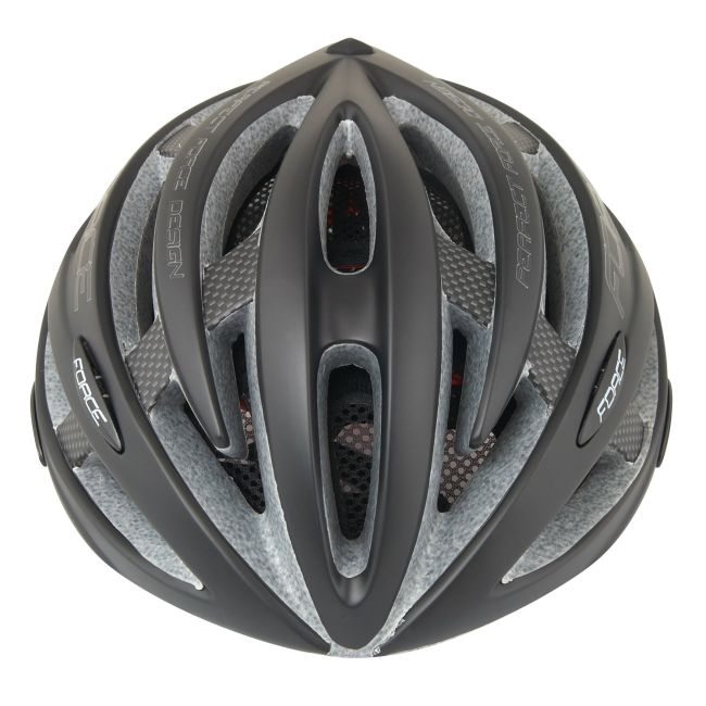 Casca Force Road Negru Mat/Lucios L-XL (58-63 cm)