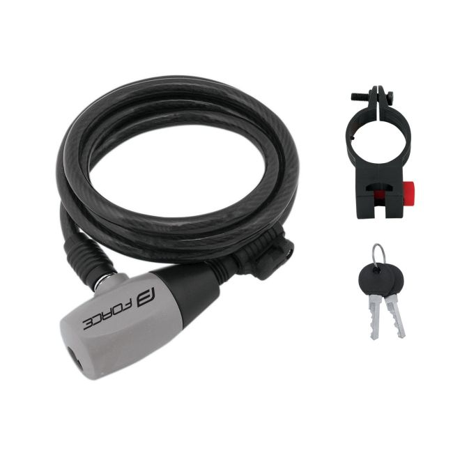 Lacat Force F Ron 80cm/12mm Negru cu suport