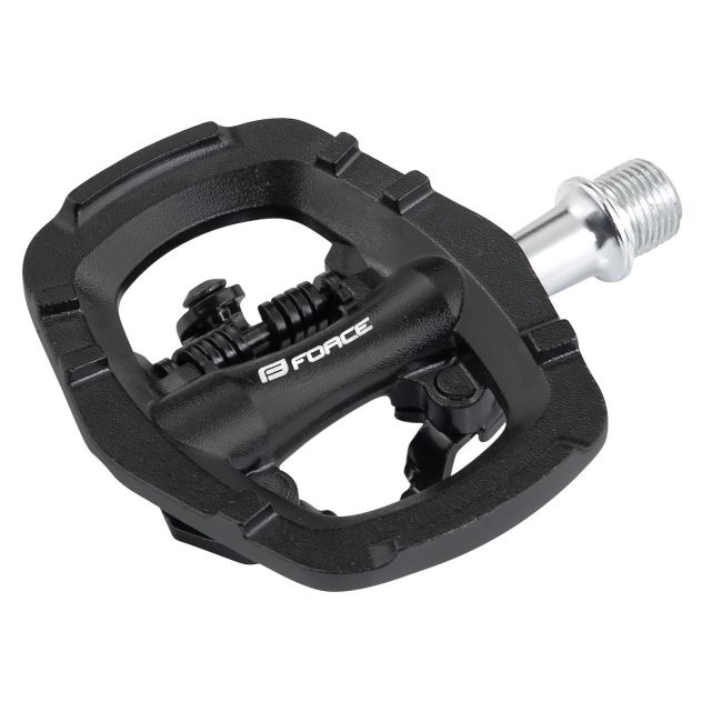 Pedale Force Select MTB/SPD cu rulmenti, negre