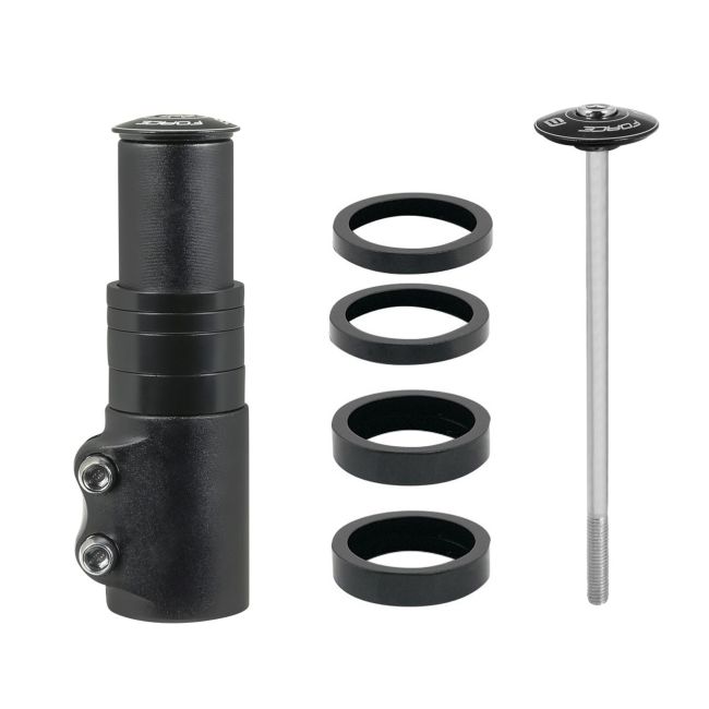 Prelungitor gat furca Force F-ECO 1.1/8 aluminiu negru