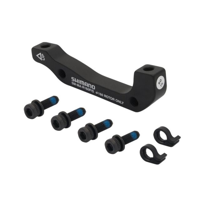 Adaptor etrier spate Shimano Post/Stand 160 mm negru