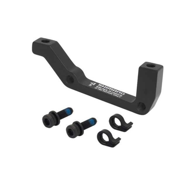 Adaptor etrier spate Shimano Post/Stand 180 mm negru