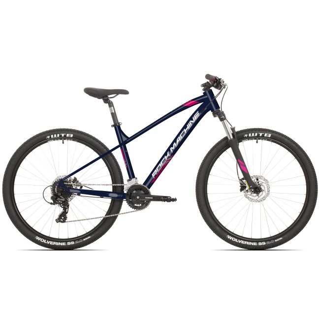 Bicicleta Rock Machine Catherine 70-27 27.5 Albastru/Roz/Argintiu XS-13.5