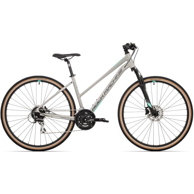 Bicicleta Rock Machine Crossride 300 Lady 29 Gri/Verde M-17