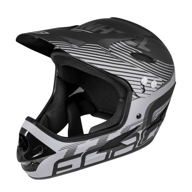 Casca Force Tiger Downhill Neagra L/XL (59-61 cm)