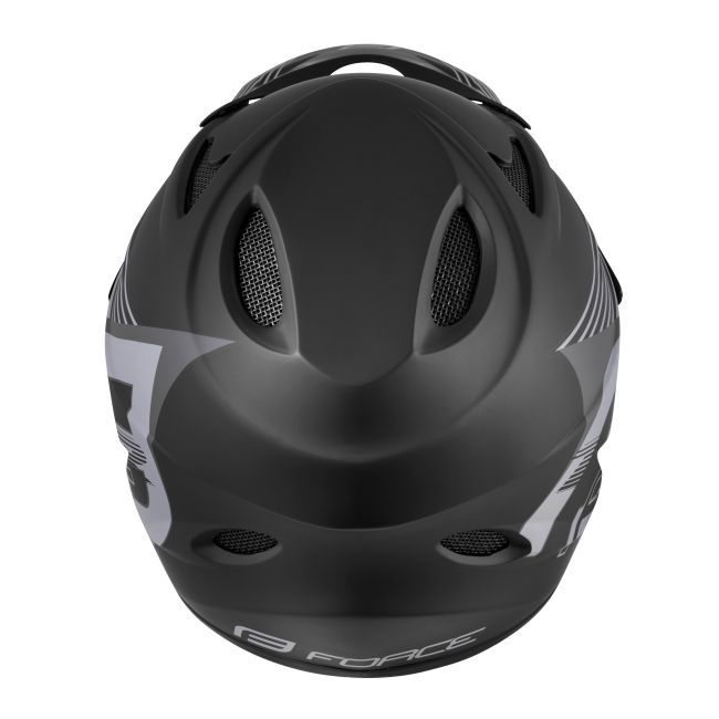 Casca Force Tiger Downhill Neagra L/XL (59-61 cm)
