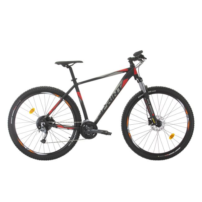Bicicleta MTB Sprint Maverick Pro 29 2021 Negru Mat/Rosu 480 mm