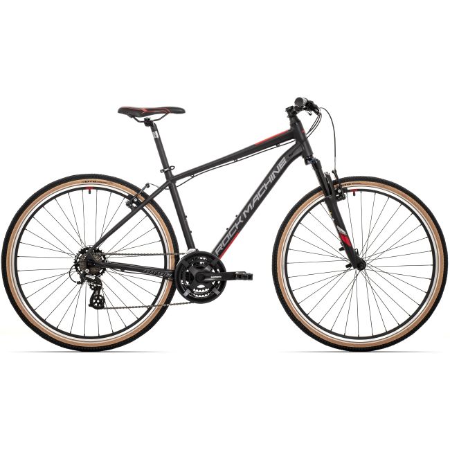 Bicicleta Rock Machine Crossride 100 29 Negru/Rosu L-20