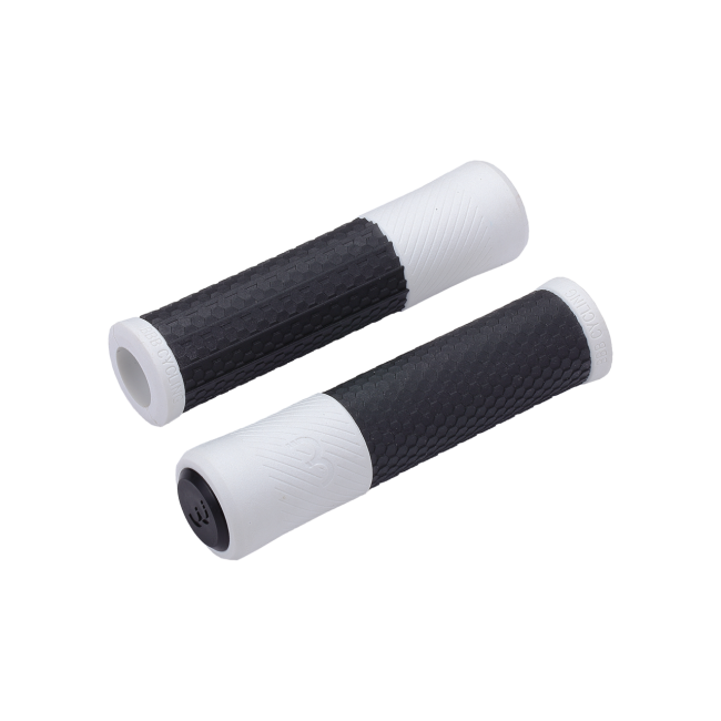 Gripuri BBB Viper 130mm Negru/Alb