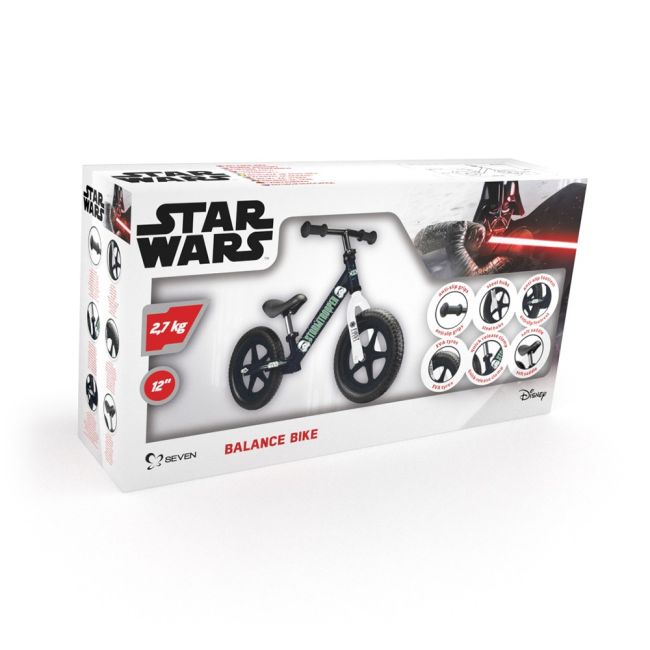 Bicicleta copii Seven Star Wars Stormtrooper Metal Balance Bike