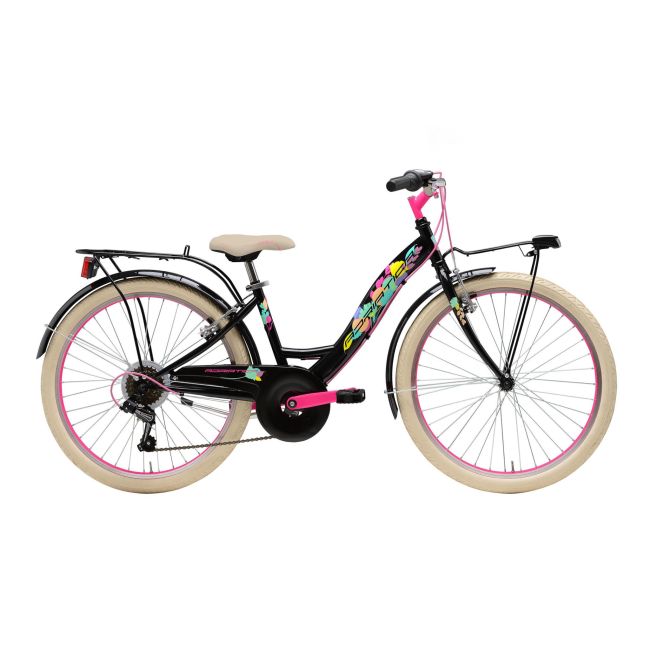 Bicicleta Adriatica CTB 24 Donna 2021 6V neagra